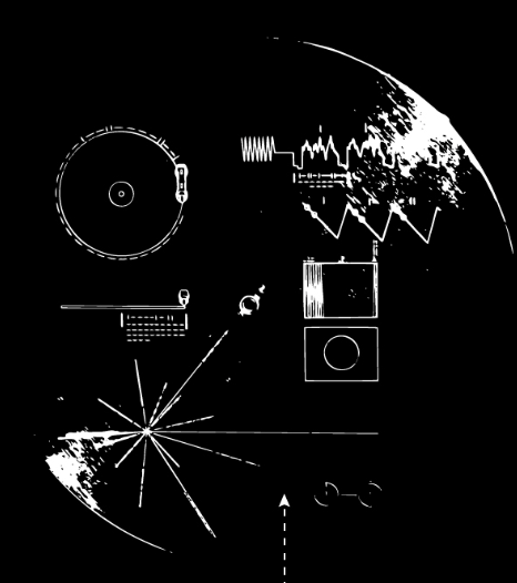 Voyager Golden Record sketch